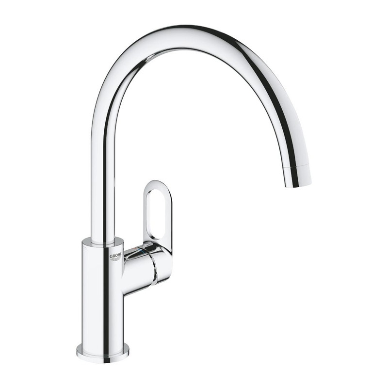 Смеситель для кухни Grohe StartFlow 31555001, C-образный излив